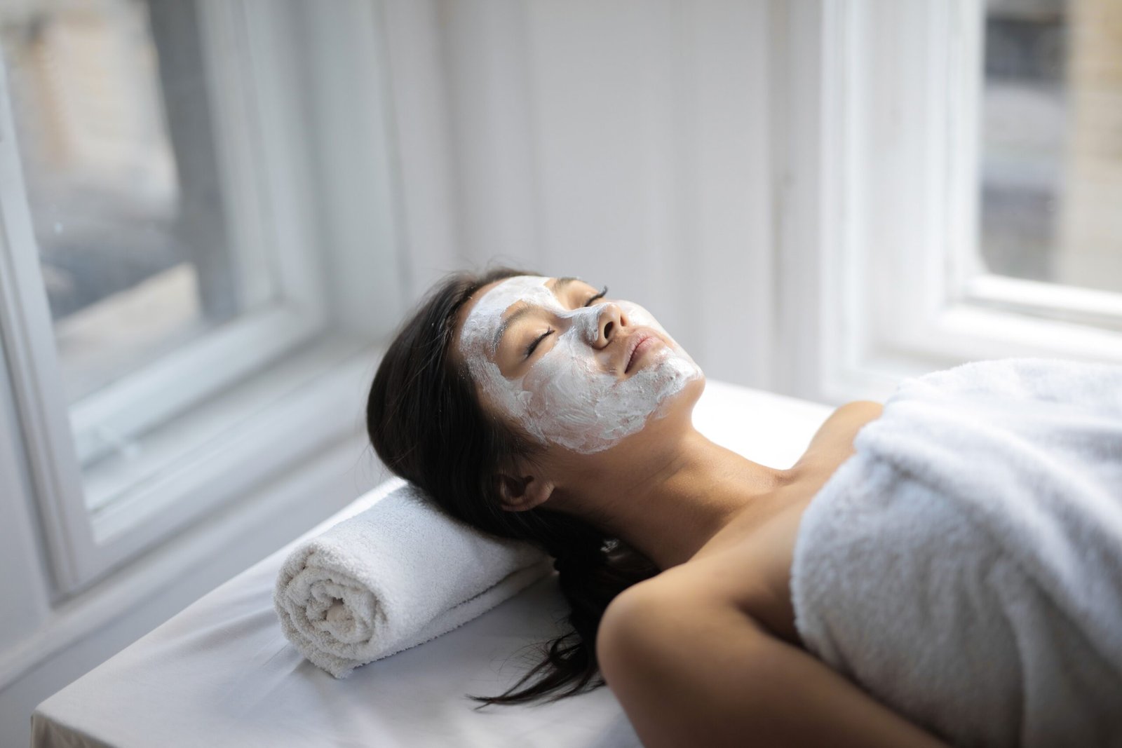 Korean Glass Facial treatment session